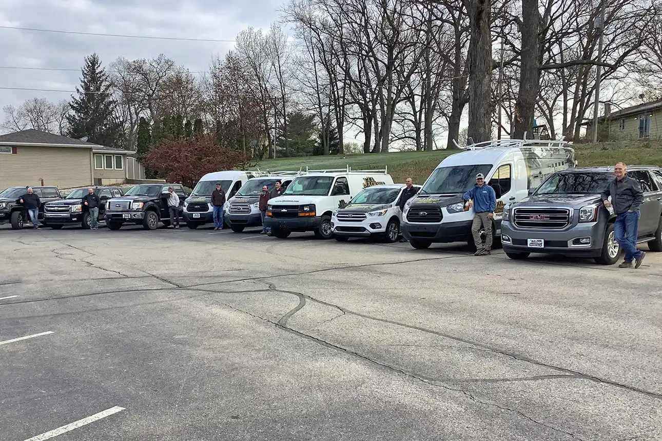 Green building, well insulated high efficiency home.